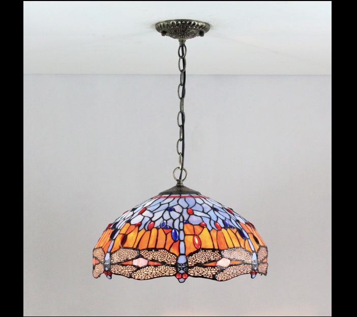 dragonfly european style tiffany pendant lights pendant lamps dining room for home indoor lighting fixture