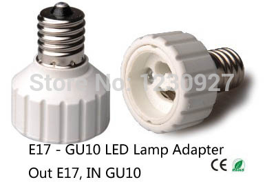 e17 to gu10 socket adapter led lighting lamp holder converter