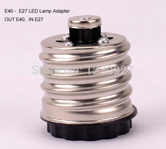 e40 to e27 lamp adapter holder socket converter led lighting accessories