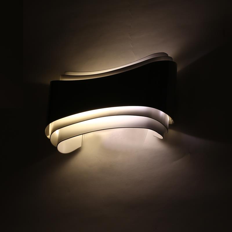 european modern brief fashion living room stainless wall light background wall bed-lighting quality luxury 5w led wall light