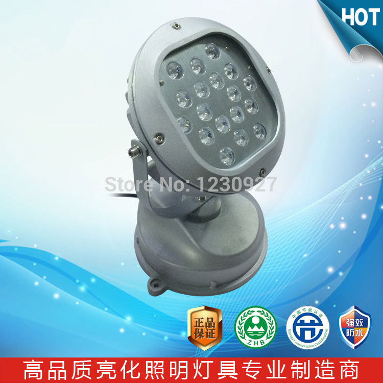 factory direct circular led floodlight 18w 24v rgb color locus of control dmx512 lighting outdoor led flood light