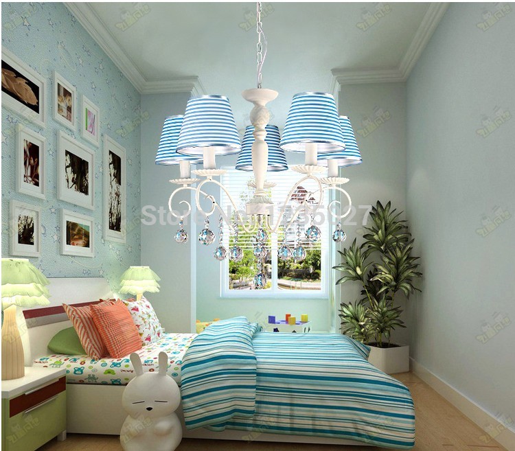 fast special simplicity of children creative children room lighting lights bedroom lamps lampshade 5l head pendant