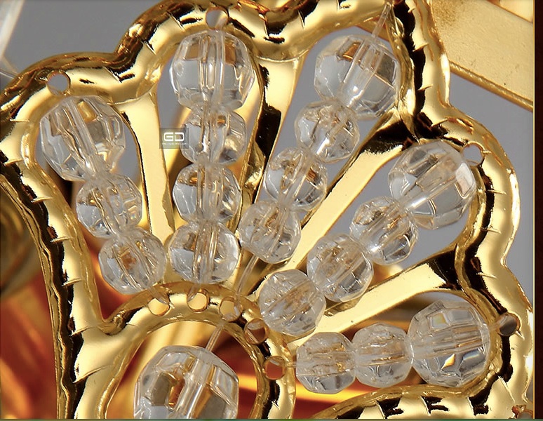 gold crystal chandelier light fixture classic crystal chandelier light gold color k9 crystals