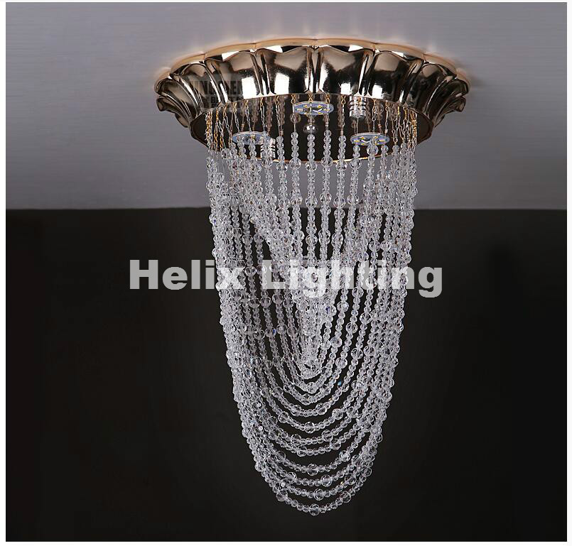 golden pendant modern led ceiling lights for living room led ac crystal pendant lamps dining room bedroom lighting