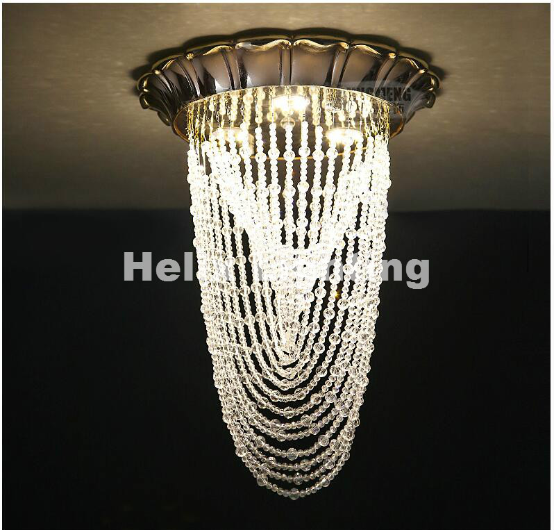 golden pendant modern led ceiling lights for living room led ac crystal pendant lamps dining room bedroom lighting