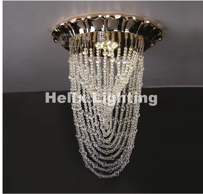 golden pendant modern led ceiling lights for living room led ac crystal pendant lamps dining room bedroom lighting