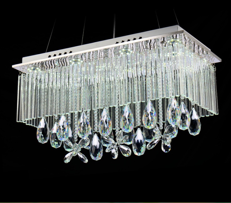 k9 crystal pendant lamp with led lights sy1801 crystal suspension hanging light pendant lighting