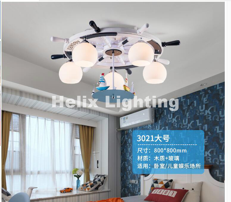 kids bedroom cartoon surface mounted ceiling light e27 led modern children ceiling lamp remote controller included