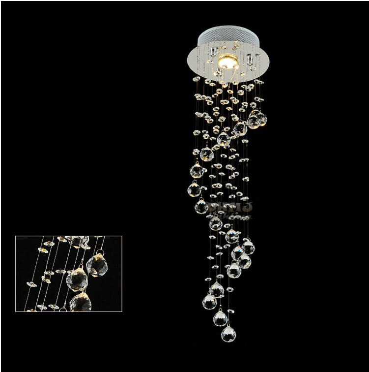 led modern k9 crystal ceiling crystal pendant lamp lustres de cristal chandeliers criostail led lights ac guaranteed