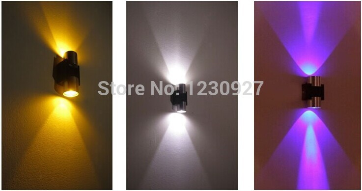 led up and down wall lamp 2w 6w modern staircase wall lamp corridor light creative background wall light bar wall lamp