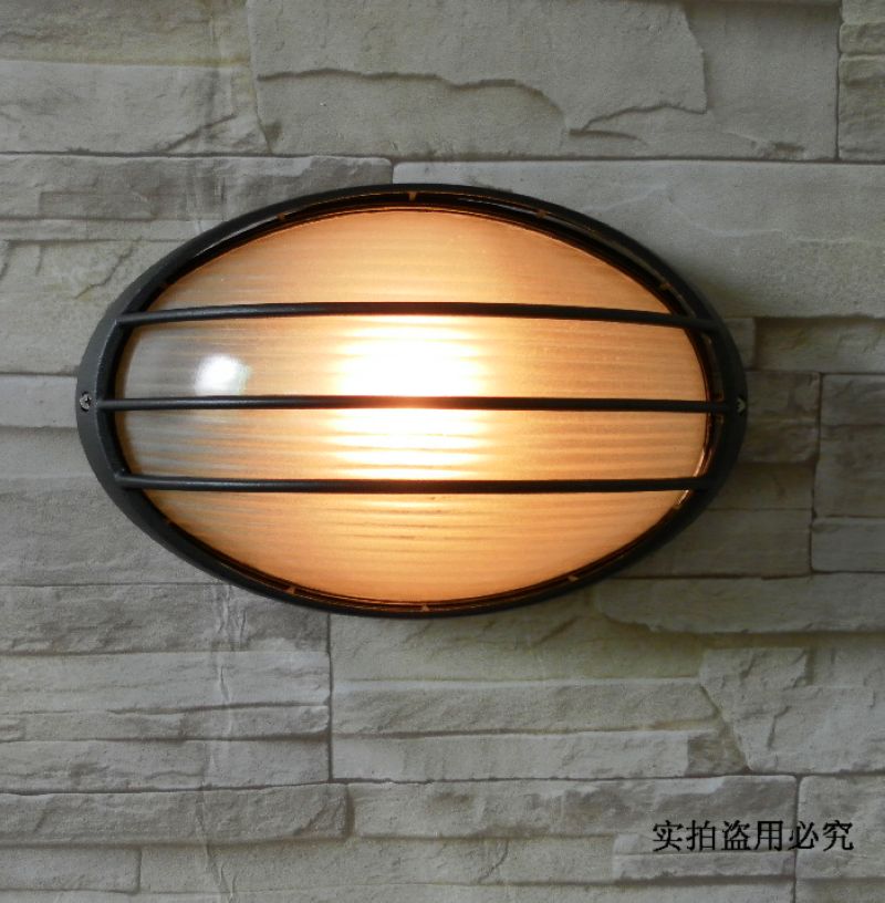 led waterproof outdoor wall lamp courtyard modern brief fashion balcony lights rustic moisture-proof decoration light