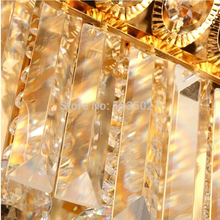 long size rectangle crystal pendant light fitting crystal chandelier ceiling lamp lighting w600*l800*h300mm