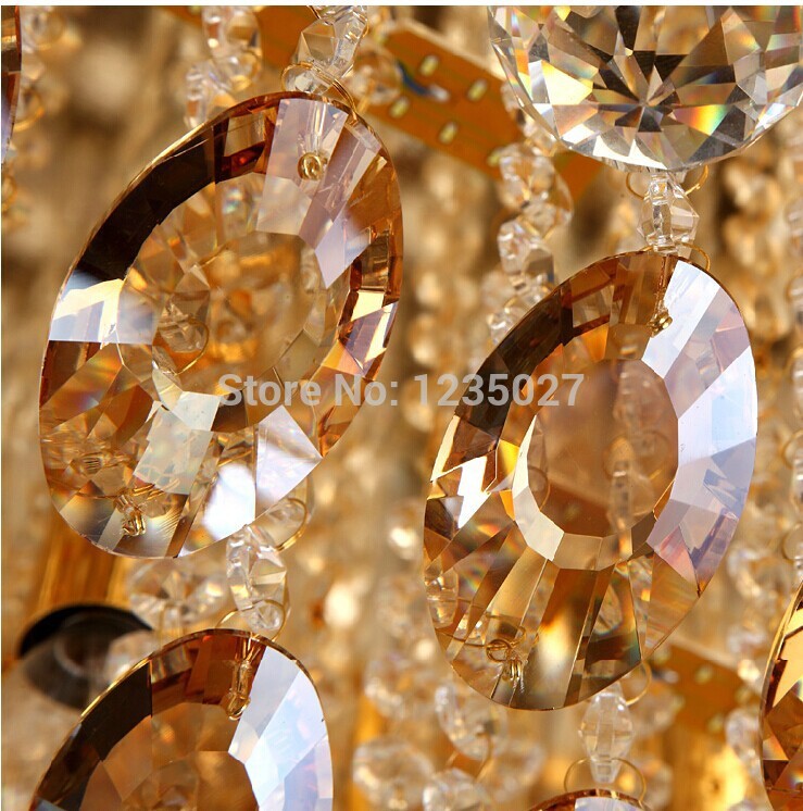 long size rectangle crystal pendant light fitting crystal chandelier ceiling lamp lighting w600*l800*h300mm