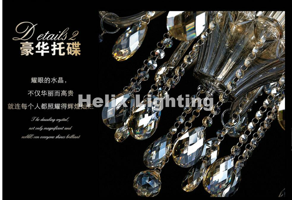 modern crystal lighting large chandelier 18 d920mm lamp crystal lights el light crystal chandelier large bedroom living room