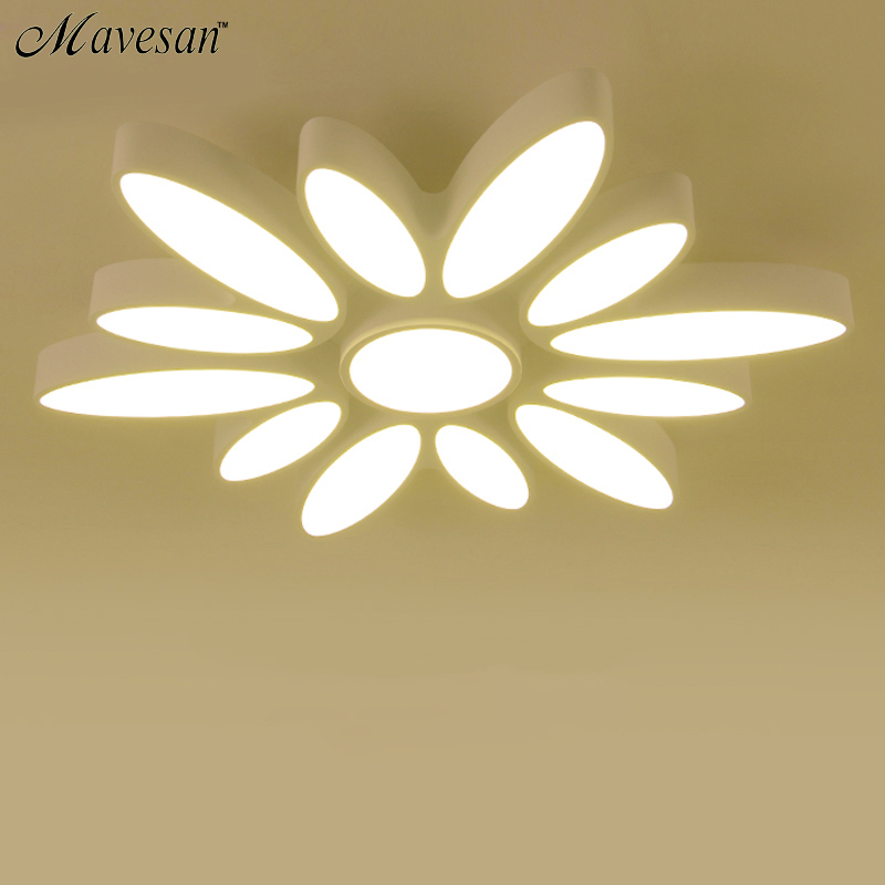 modern flower ceiling lights for warm romantic wedding room ceiling lamp luminaire light fixtures abajur lamparas de techo