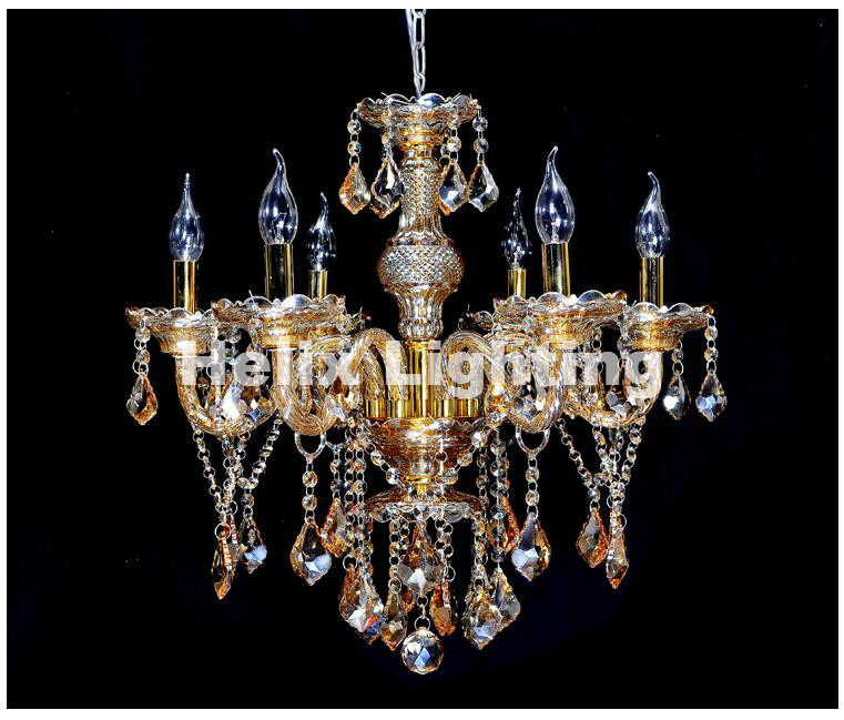 modern golen crystal chandelier living room lustres de cristal decoration chandeliers ac home lighting indoor lamp