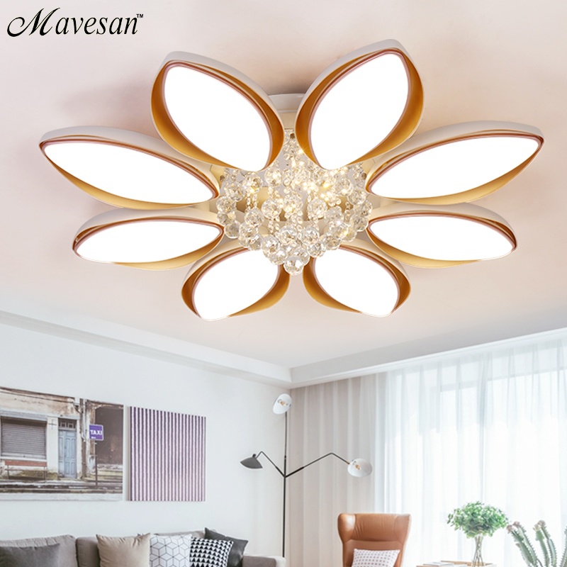 modern led ceiling lights for living room study room bedroom home dec ac85-265v lamparas de techo modern led ceiling lamp