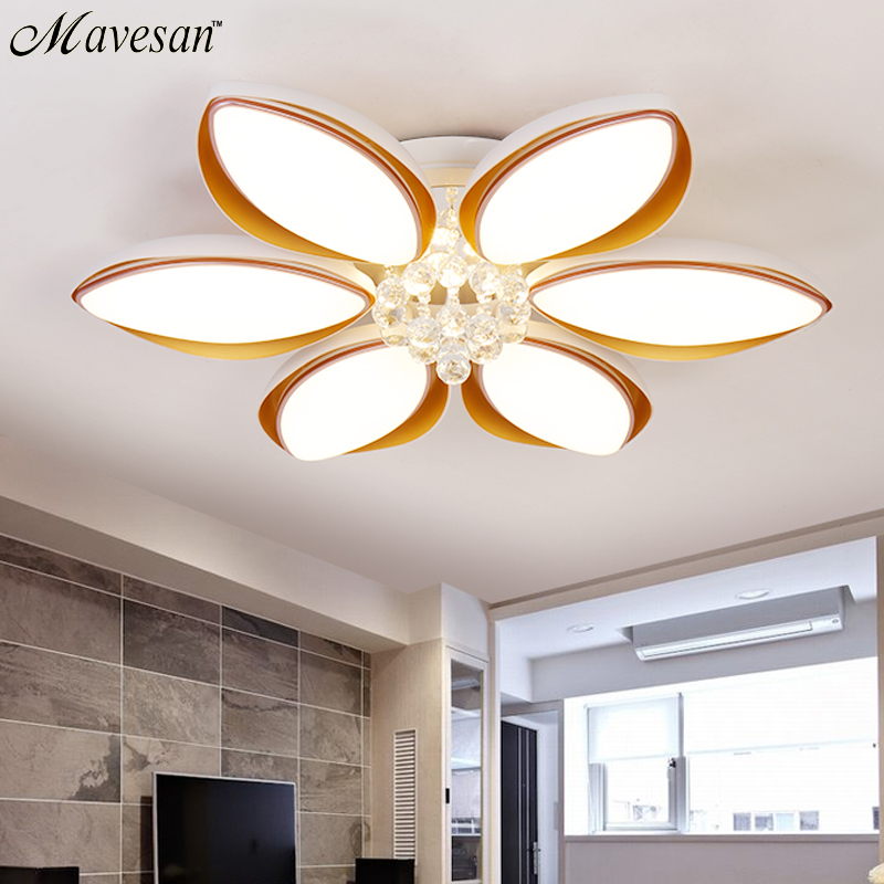 modern led ceiling lights for living room study room bedroom home dec ac85-265v lamparas de techo modern led ceiling lamp