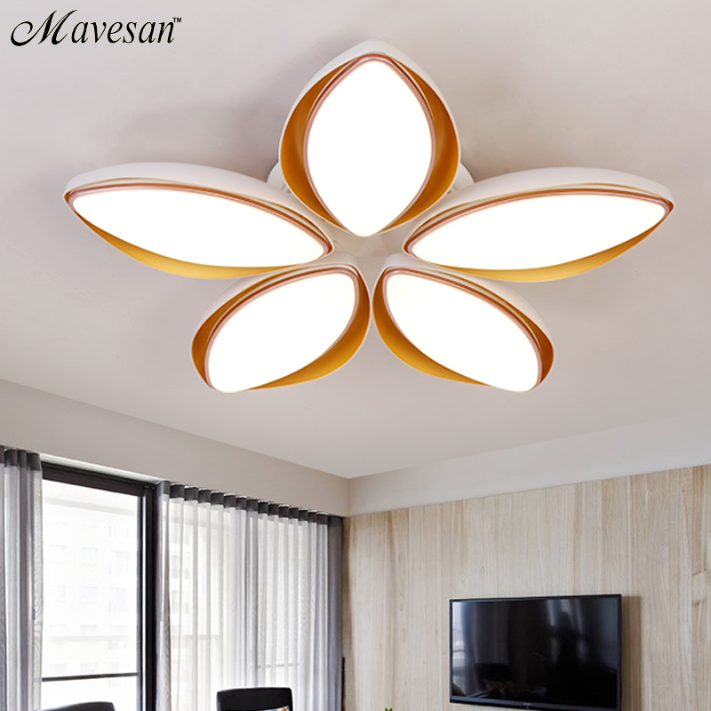 modern led ceiling lights for living room study room bedroom home dec ac85-265v lamparas de techo modern led ceiling lamp