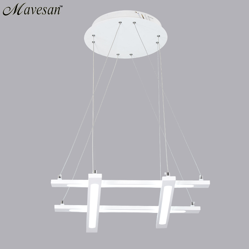 modern led pendant lamps for dinning room acrylic round circle hanging lamp 85-265v led dining room kitchen pendant light