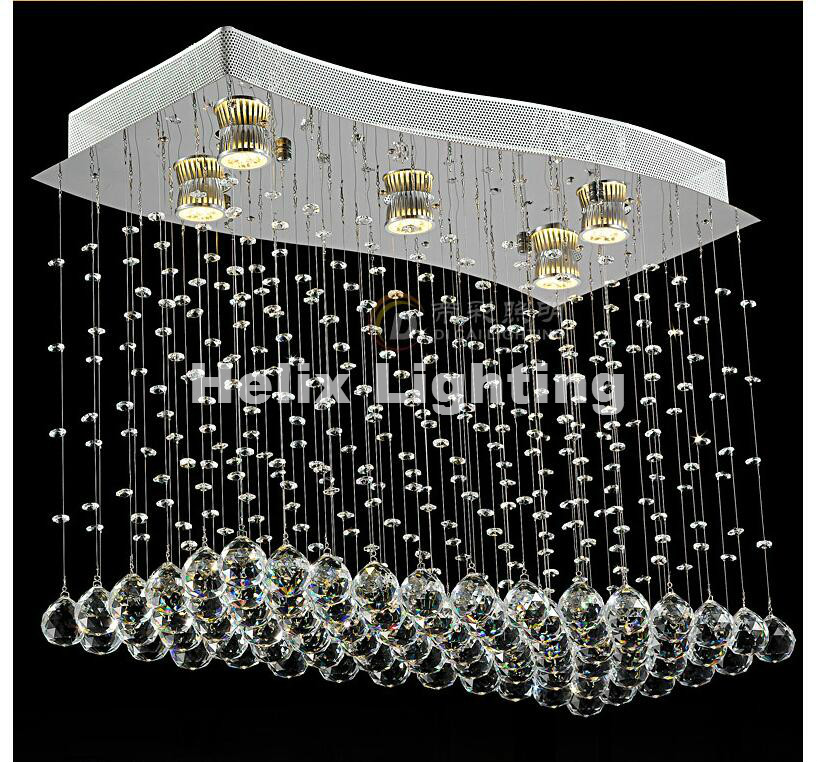 modern led pendant light modern crystal led pendant light gu10 k9 crystals pendant light ac85~265v crystal light