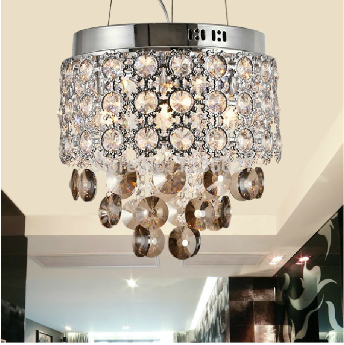 modern minimalist personality creative lighting classical cloth carved crystal chandelier dining room bedroom lighting lamp