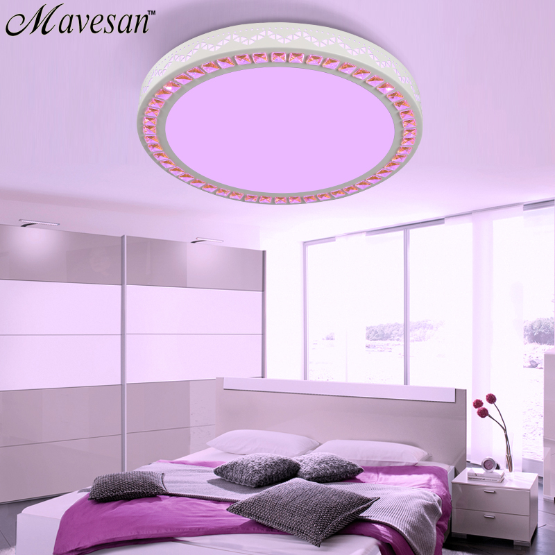 modern rc controlled dimmable color led ceiling lamp for living room with special lampshade for drawing room