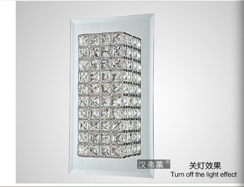 modern wall lamp k9 crystal sconce g9 el bedroom stairs home indoor decoration fixtures