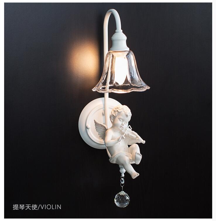 modern wall lamp wall light sconce angel violin and trumpet design led guaranteed + !