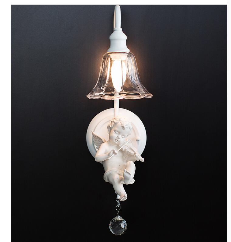 modern wall lamp wall light sconce angel violin and trumpet design led guaranteed + !