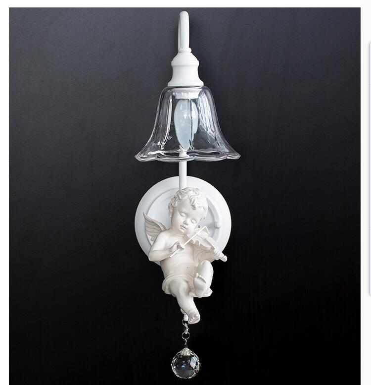 modern wall lamp wall light sconce angel violin and trumpet design led guaranteed + !