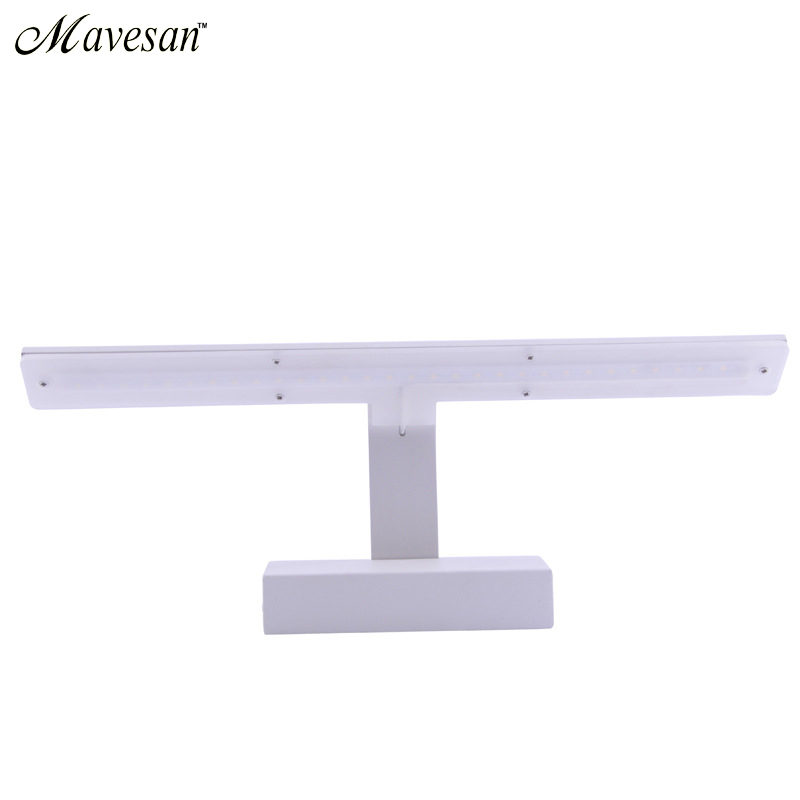 new 7w led bathroom lamp wall mounted with stainless steel wall lamp for bathroom bedroom mirror lights