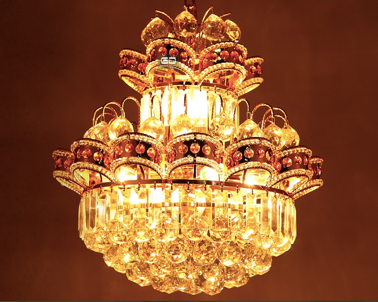 new arrival gold crystal ceiling light fixture traditional crystal ceiling light d350mm/d450mm guaranteed + !