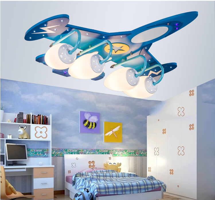 new arrival led lamp led children bedroom lamp led lamp boy or girl study plane pendant lamp ac guaranteed