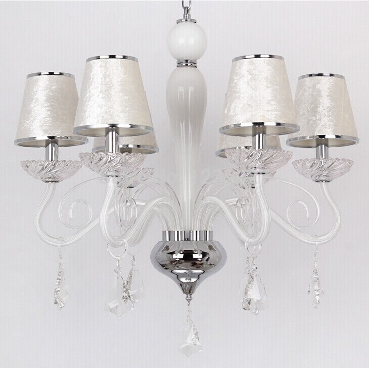 new arrival romantic contemporary chandelier light fixture with beautiful beige shade guaranteed + !