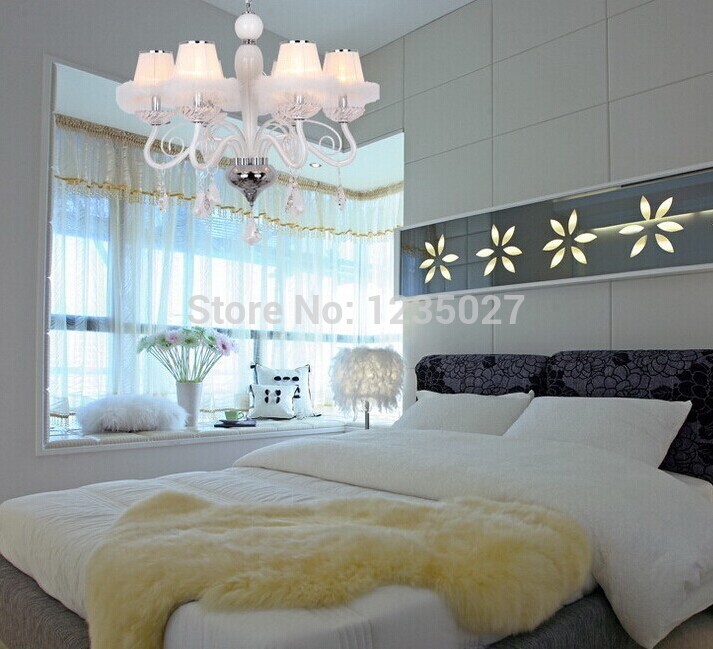 new arrival romantic contemporary chandelier light fixture with beautiful beige shade guaranteed + !