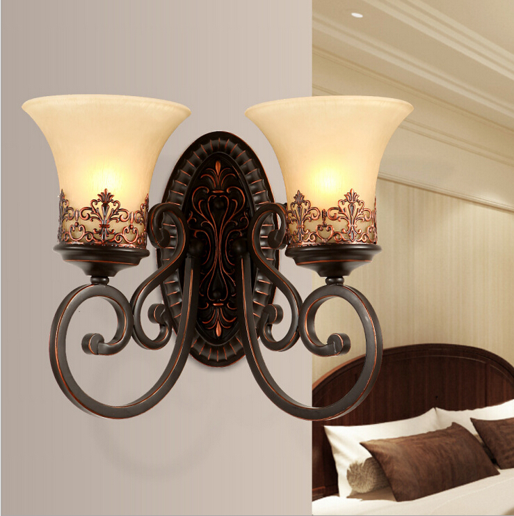 new arrival sconce wall lamp genuine zinc vintage wall light handmade golden wall scones