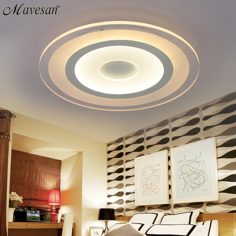 new circle indoor lighting modern led ceiling lights for living room bedroom lamp lamparas de techo abajur ceiling lamp fixtures