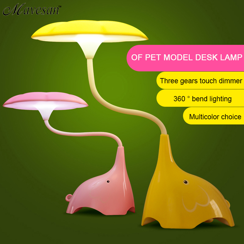 newest 1pcs pretty cute elephant cartoon animal night light,kids bed desk table lamp night sleeping led night lamp chrismas gift