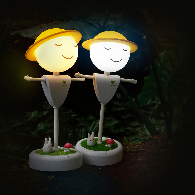 newest led atmosphere nightlight with light-controlled sensor led night lamp for kids