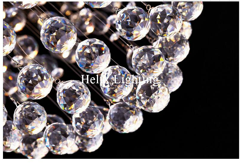 newly arrival d600mm modern chandeliers,crystal pendant lamp first-level k9 crystal chandelier for living room with led bulb ac