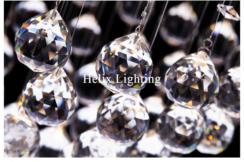 newly arrival d600mm modern chandeliers,crystal pendant lamp first-level k9 crystal chandelier for living room with led bulb ac