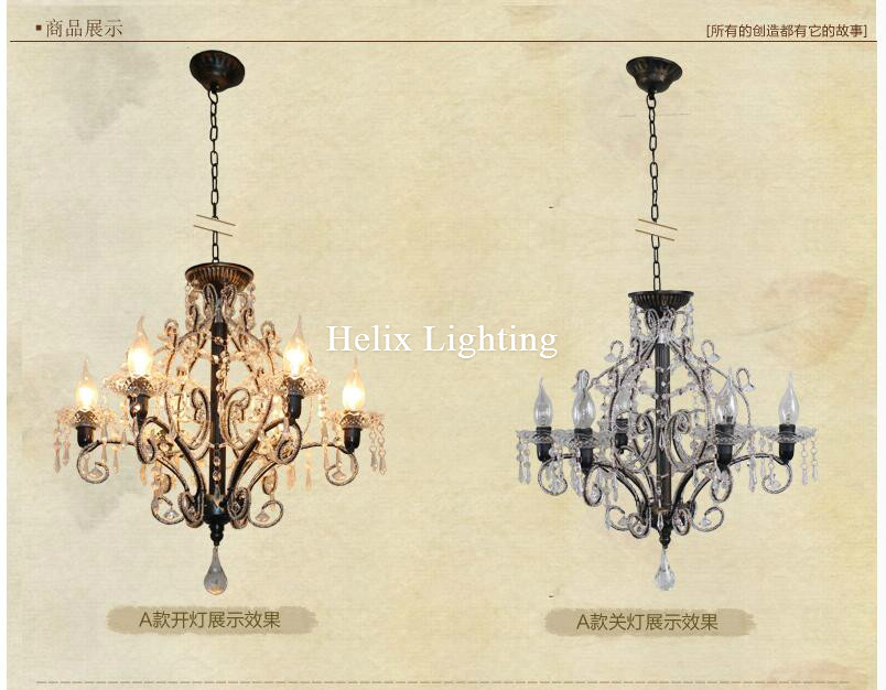 newly art decorative black/white color chandelier living room candle lamps luxury acrylic crystal chandelier ac lighting