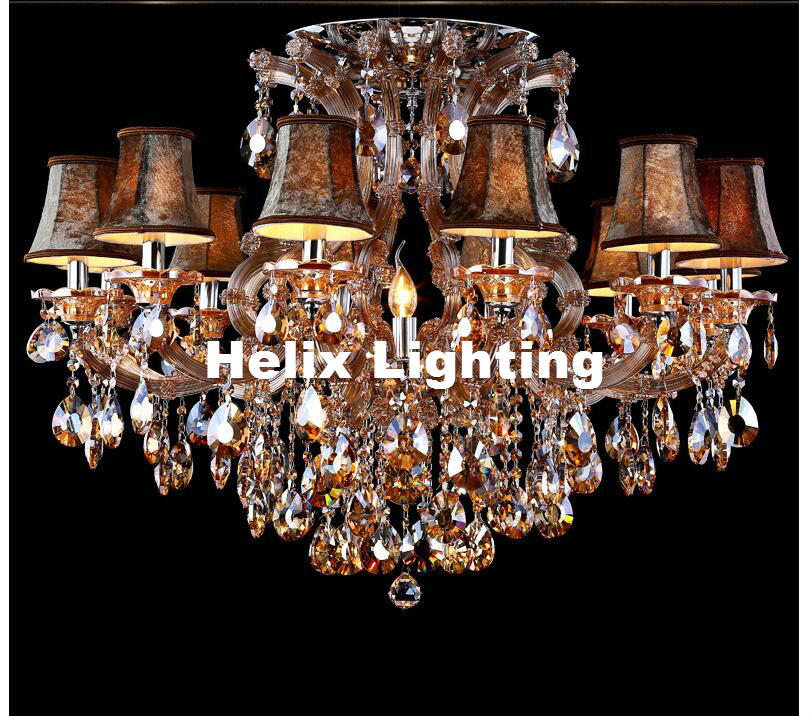 newly golden modern crystal chandelier light fixture el chandelier candle kitchen cristal pendentes of living room lighting