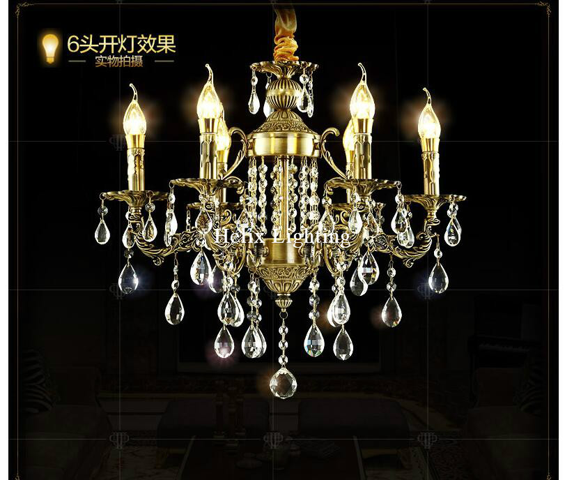 newly modern lustres brass crystal chandelier zinc alloy k9 crystal ceiling chandelier lighting with 5/6/8 arms