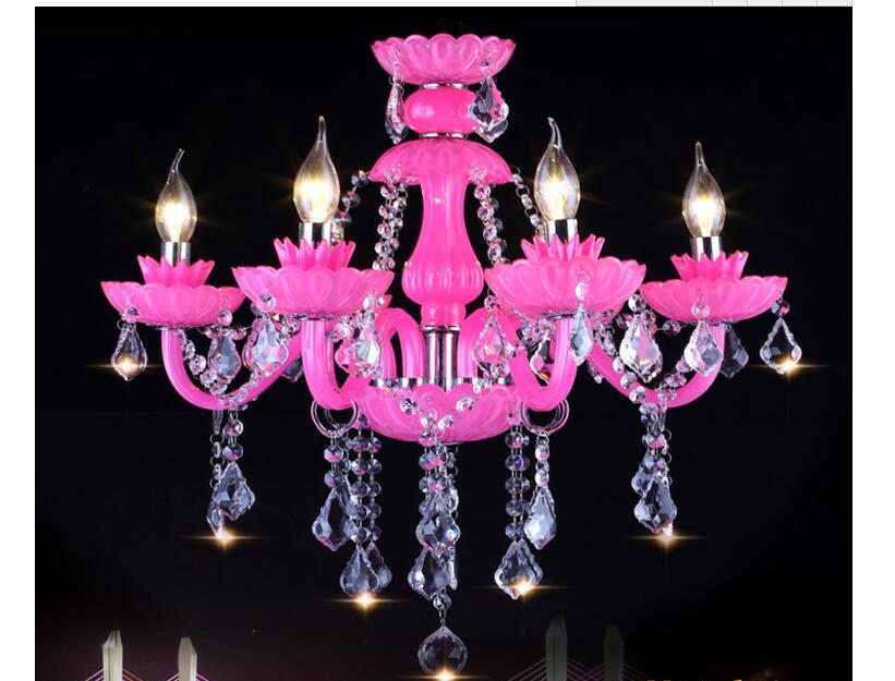 newly pink k9 clear crystal chandelier lustre crystal chandelier optional lustres de cristal chandelier ac guaranteed