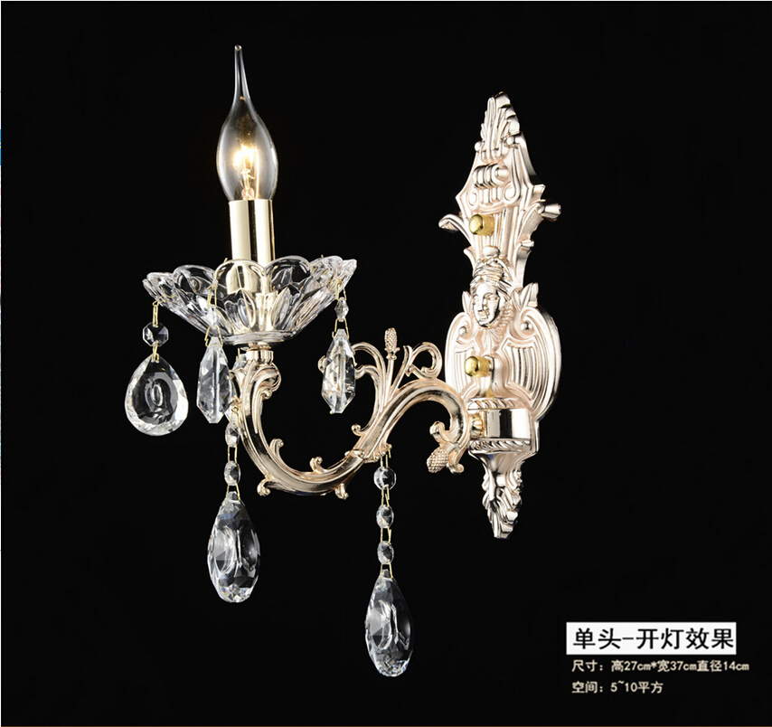 noble luxurious k9 crystal chandelier 6l/8l/15l/1w/2w arms class a k9 lustres de chandeliers ac guaranteed