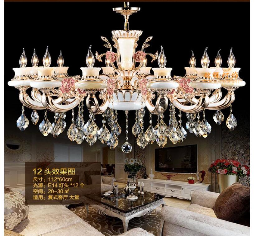 norble zinc alloy chandelier class a k9 crystal chandelier ac90-260v cristal chandeliers ac guaranteed