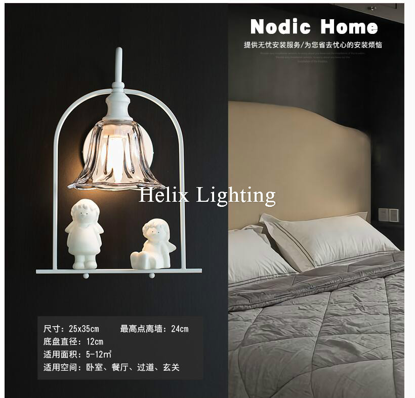 nordic wall lamp living room bedroom indoor wall lamp modern home lighting wall mounted e14 wall lighting