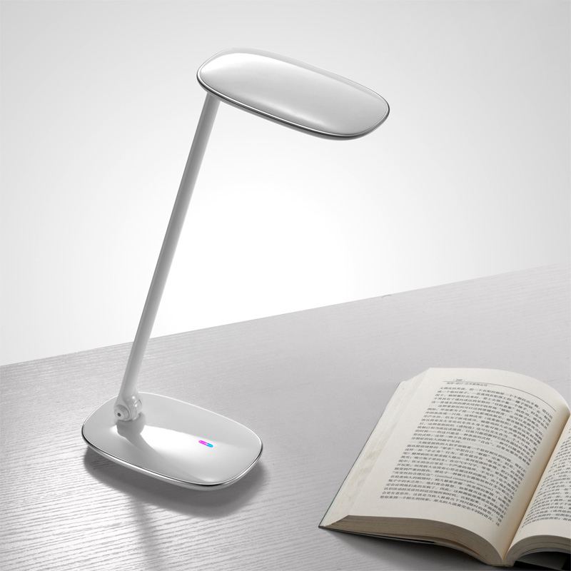 portable usb charge 3-grade brightness adjustable led study reading desk lamp, eyes-protectable novelty gift reading table lamp